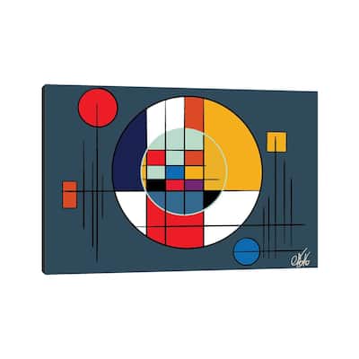 iCanvas "Suprematism Abstract Symbol" by Emmanuel Signorino Canvas Print