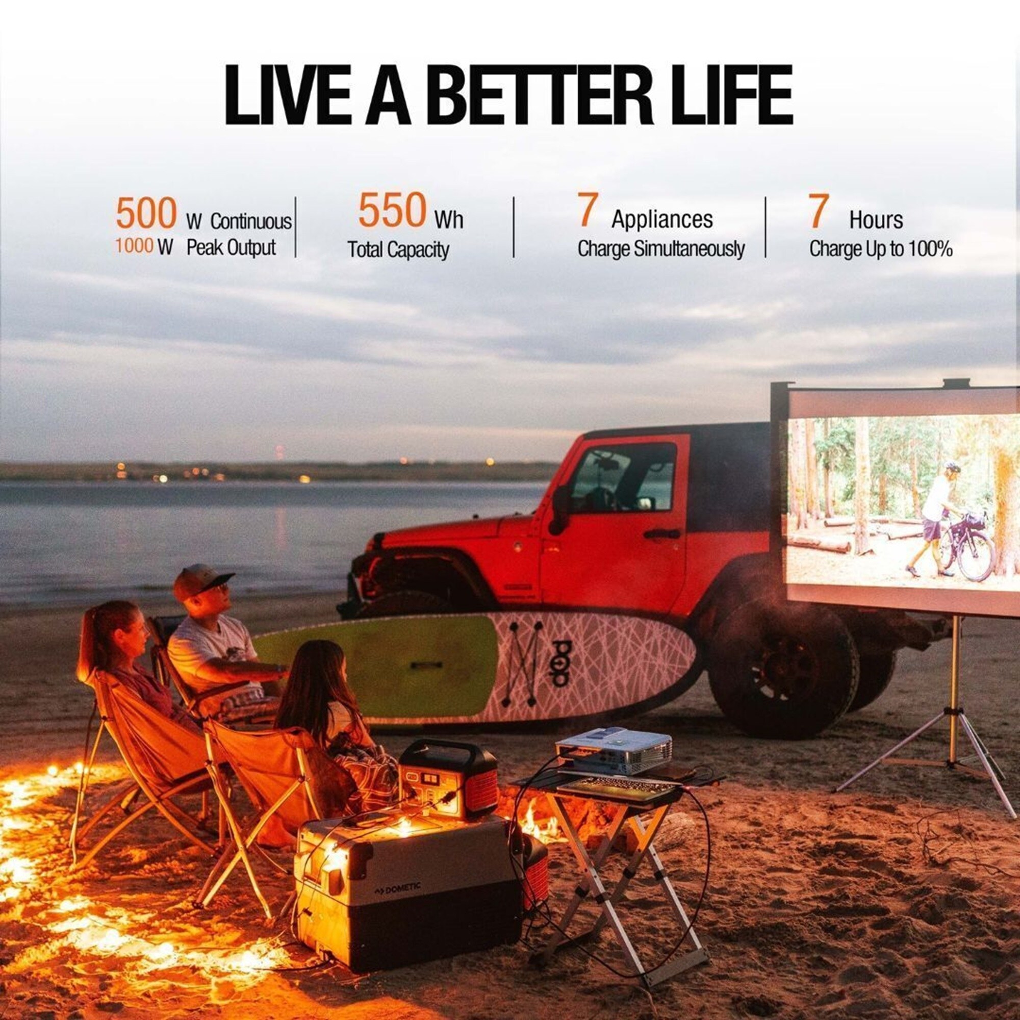 portable power bank solar Fusion FLEX 48 Watts