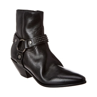 saint laurent west harness boots