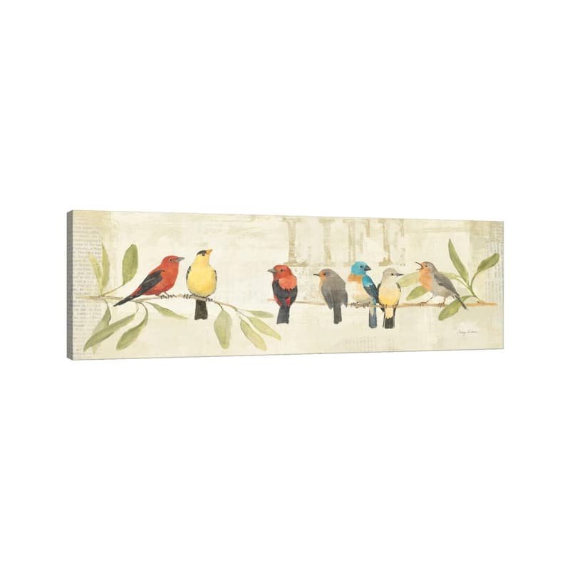 iCanvas "Adoration of the Magpie Panel II" by Avery Tillmon Canvas Print