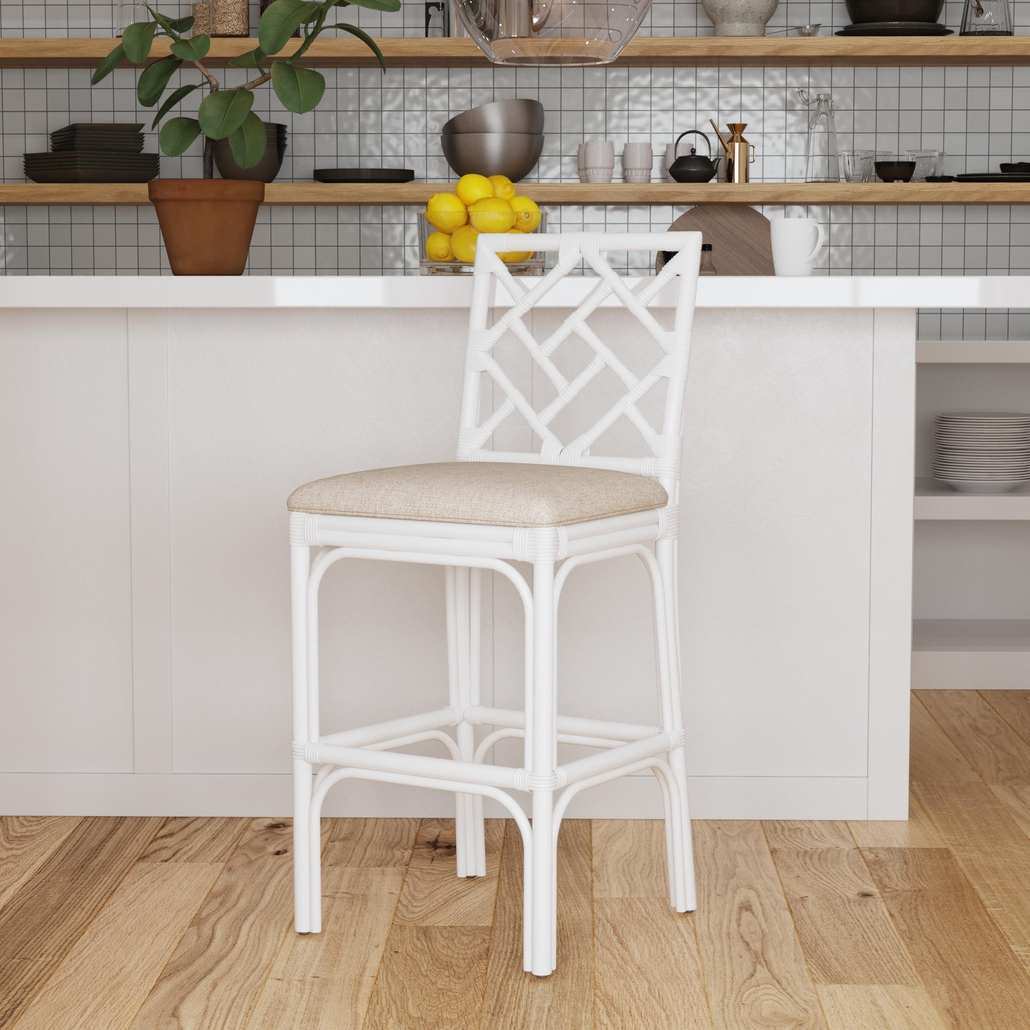 Bed bath and beyond white bar stools outlet
