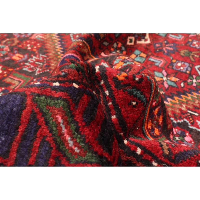 ECARPETGALLERY Hand-knotted Anadol Red Wool Rug - 4'10 x 8'0