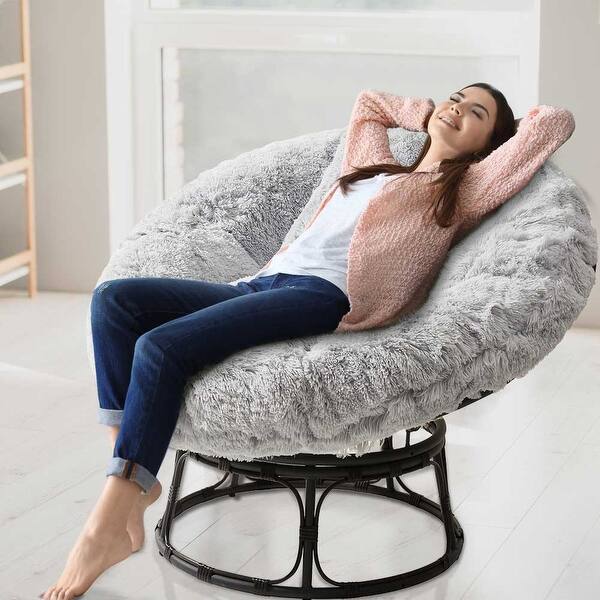 Faux Fur Buy Papasan Cushion Fuzzy Papasan Cushion Cover Fluffy