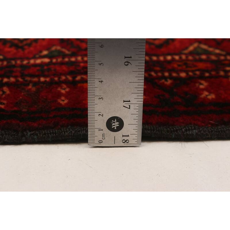 Teimani Red Rug 3'9" x 6'7" - 3'9 x 6'7
