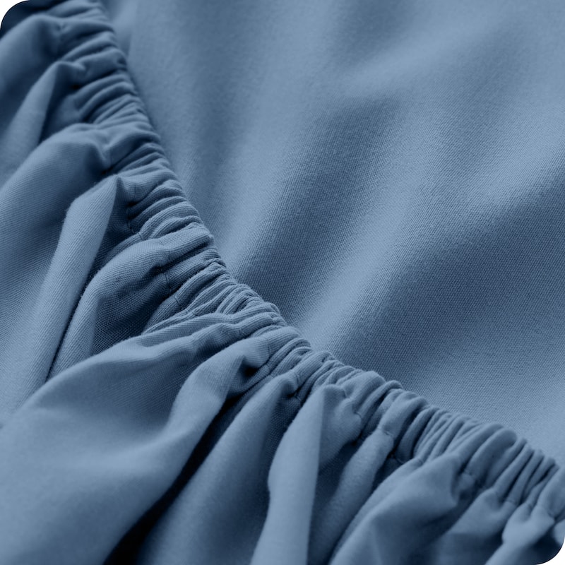 Bare Home Ultra-Soft Microfiber 22 Inch Extra Deep Pocket Fitted Sheet