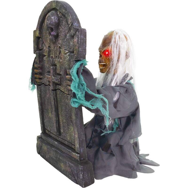 Haunted Hill Farm Tombstone Lifter by Tekky, Premium Halloween Animatronic