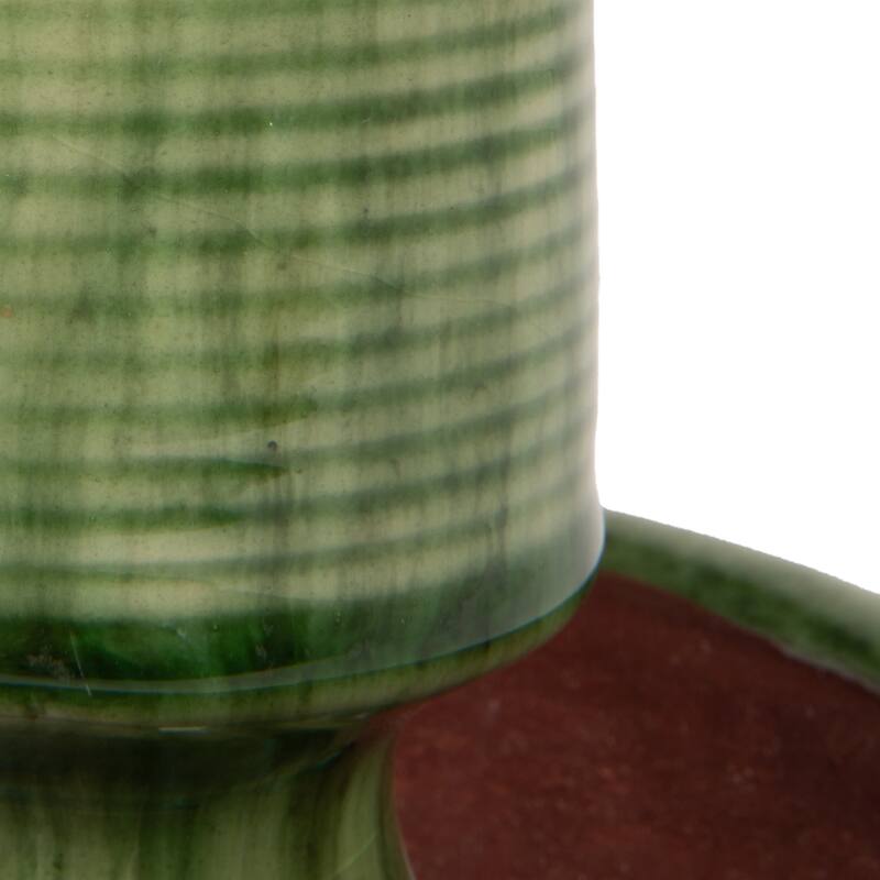 Stoneware Match Holder with Striker Plate