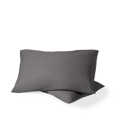 Bare Home Organic Cotton Percale Pillowcase Set (Set of 2)