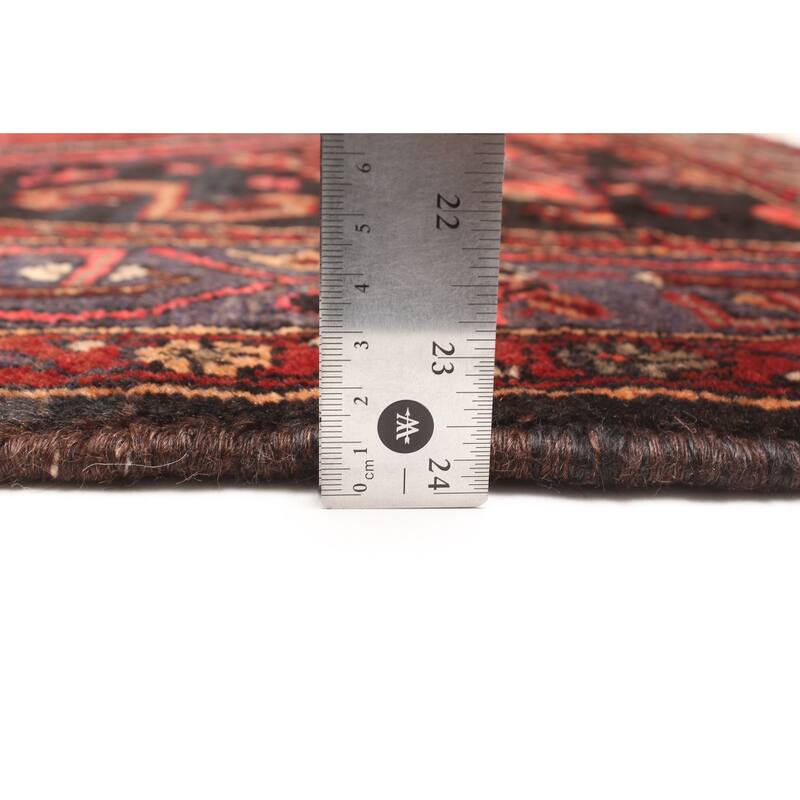 ECARPETGALLERY Hand-knotted Andelz Red Wool Rug - 4'6 x 6'7