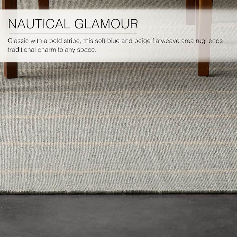Byron Handmade Stripe Area Rug