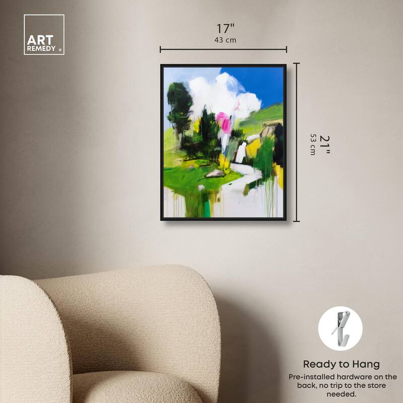 Swiss Fields Canvas by Art Remedy