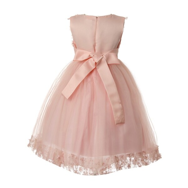 blush kids dress