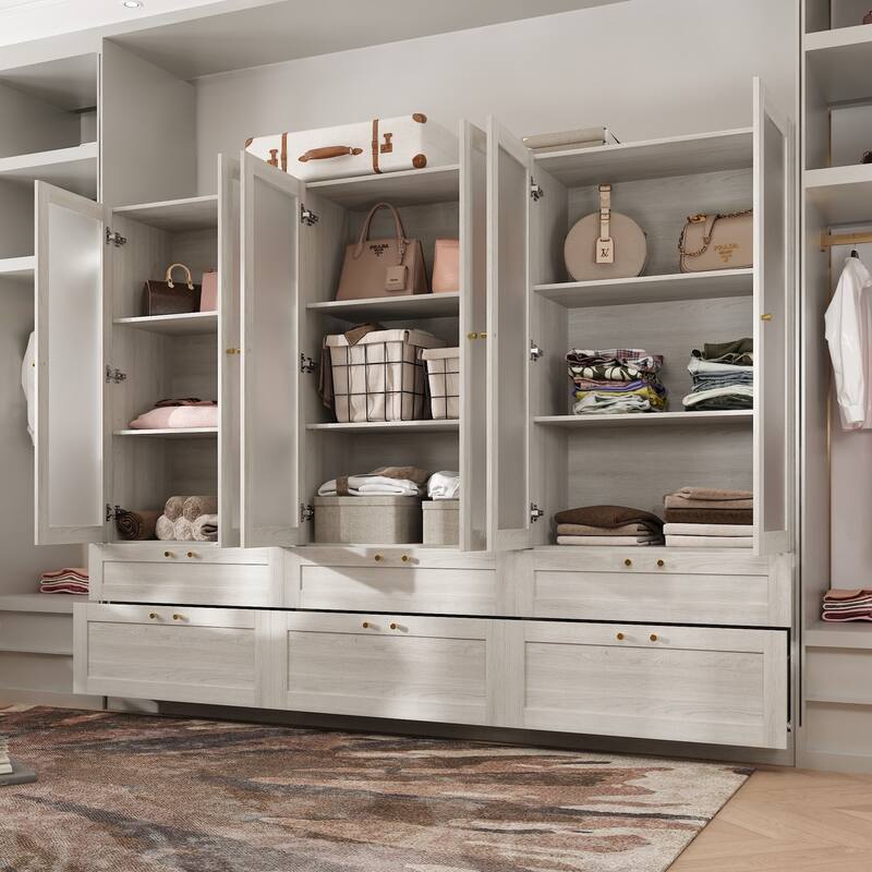 Elegant White Modular Bookcase: Stylish and Flexible Storage Solution for Your Home