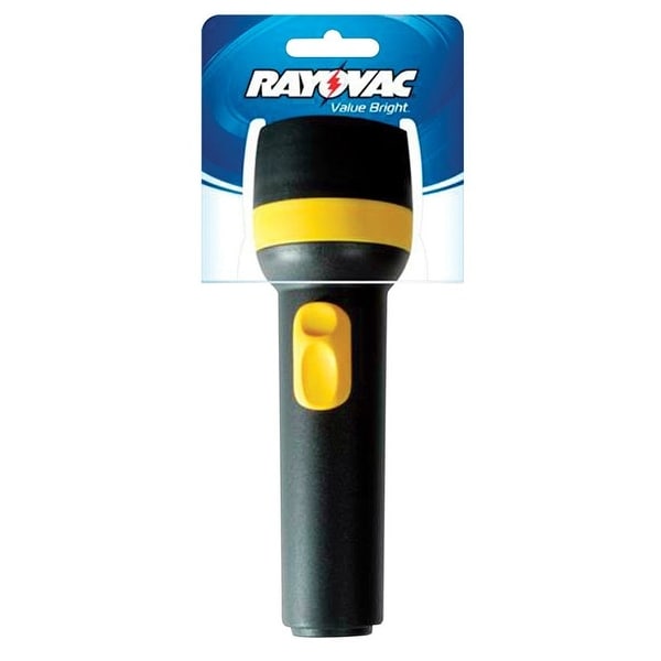 Rayovac BEK2D-A Incandescent Flashlight, 9 Lumens