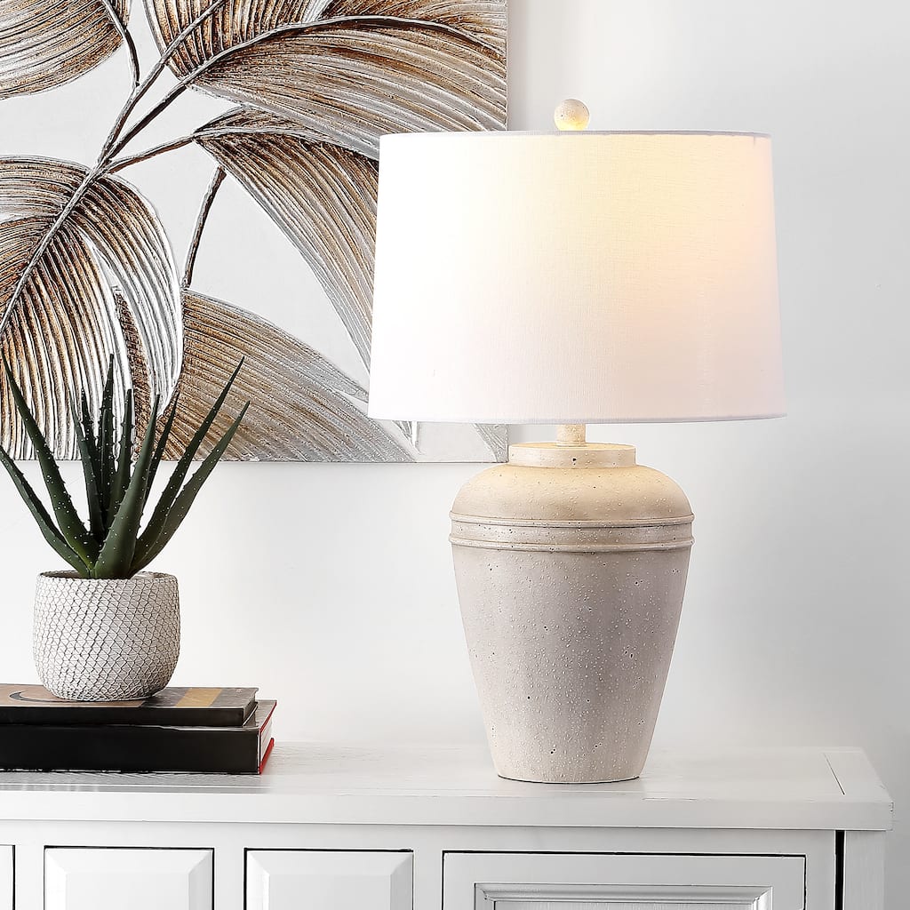 SAFAVIEH Lighting Taalke 24" Table Lamp - 15" W x 15" D x 24" H - 15Wx15Dx24H
