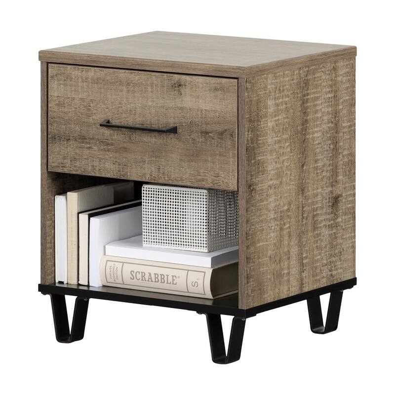 South Shore Arlen 1-Drawer Nightstand