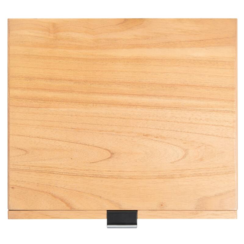SAFAVIEH Heidbra 2-Drawer Rattan Nightstand