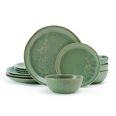 Pfaltzgraff Carrie 12-Piece Dinnerware Set, Service for 4