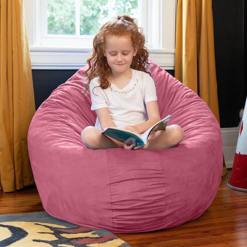 Jaxx 4 ft Cocoon Kids Bean Bag Chair and Crash Pad