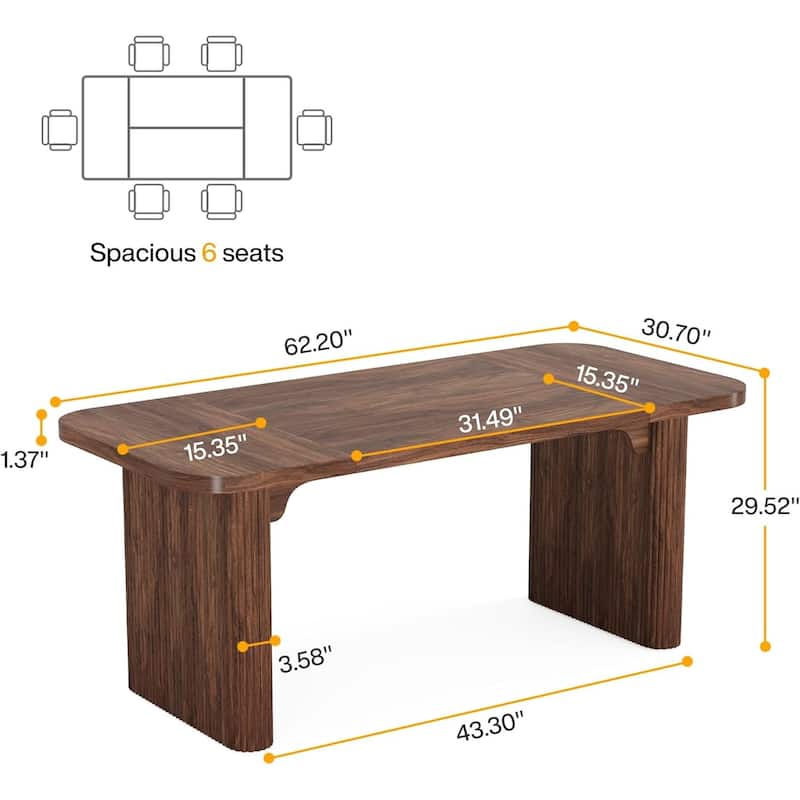Modern Conference Table, Office Meeting Seminar Boardroom Table
