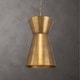 preview thumbnail 2 of 9, Uttermost Crocker Brass 1 Light Mini Pendant - N/A