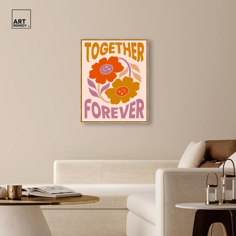 We Together Canvas by Art Remedy