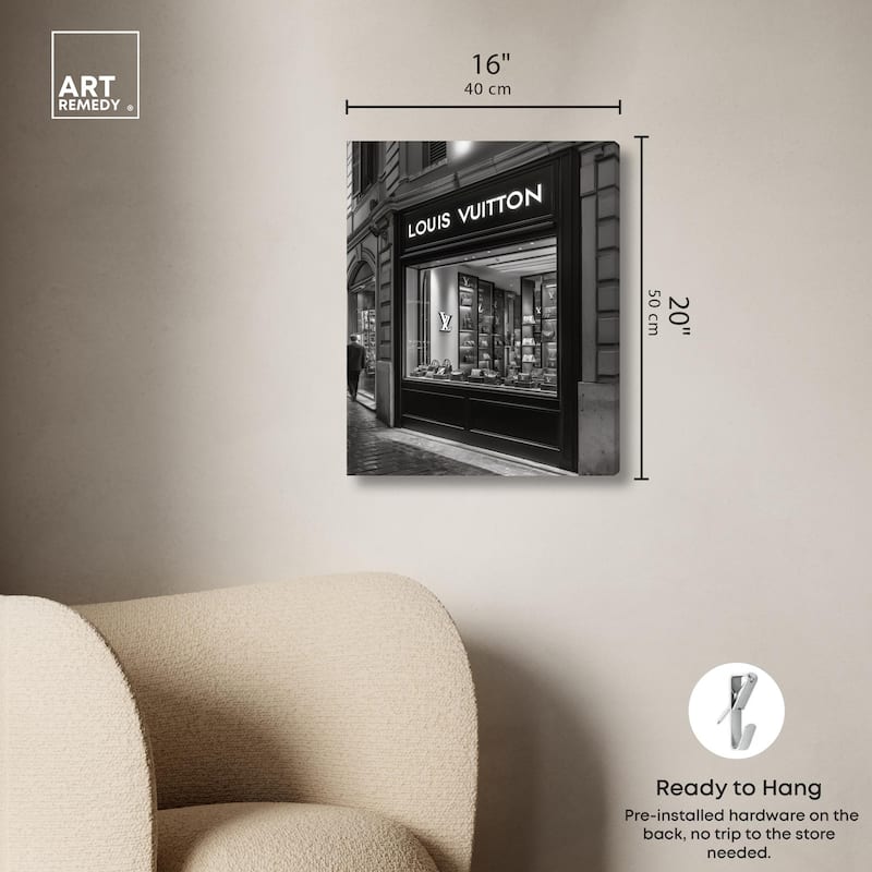 House of Vuitton II Canvas by Art Remedy, Gallery Wrapped