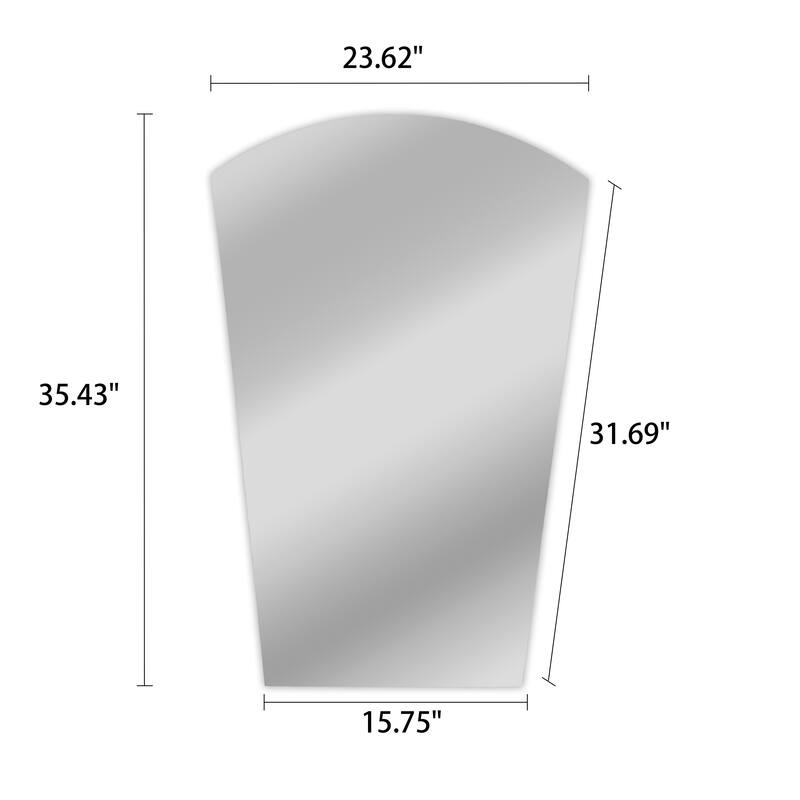 Frameless Mirror - 35.4 x 23.6