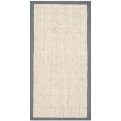 SAFAVIEH Natural Fiber Edle Border Sisal Rug
