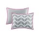 preview thumbnail 40 of 39, Elle Chevron 5-piece Comforter Set by Intelligent Design