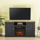 preview thumbnail 11 of 10, 54 in. TV Stand Console for TVs up to 60 in. with Electric Fireplace - 54" in Width