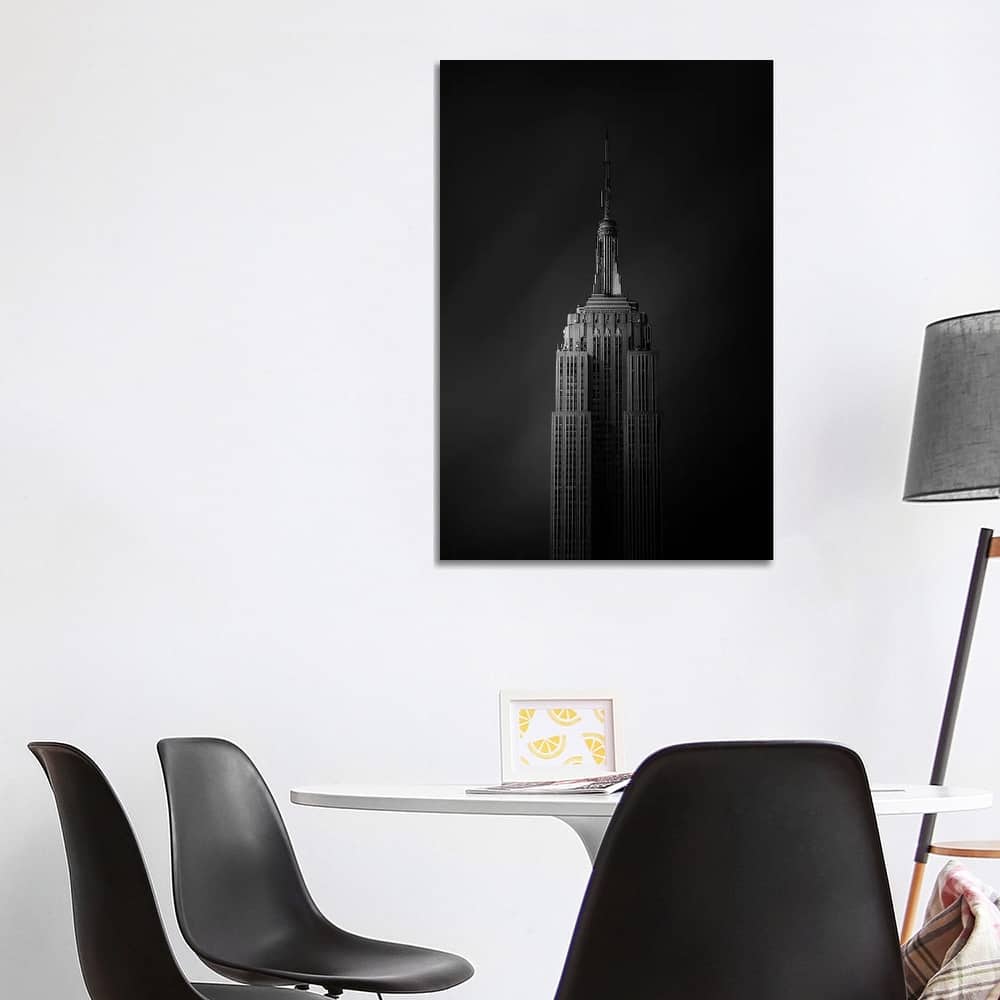 iCanvas "The Empire State Building" by Sebastien Del Grosso Canvas Print
