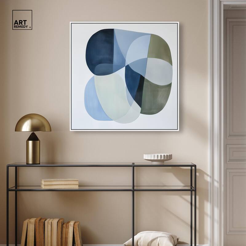 Serene Overlap II Canvas by Art Remedy