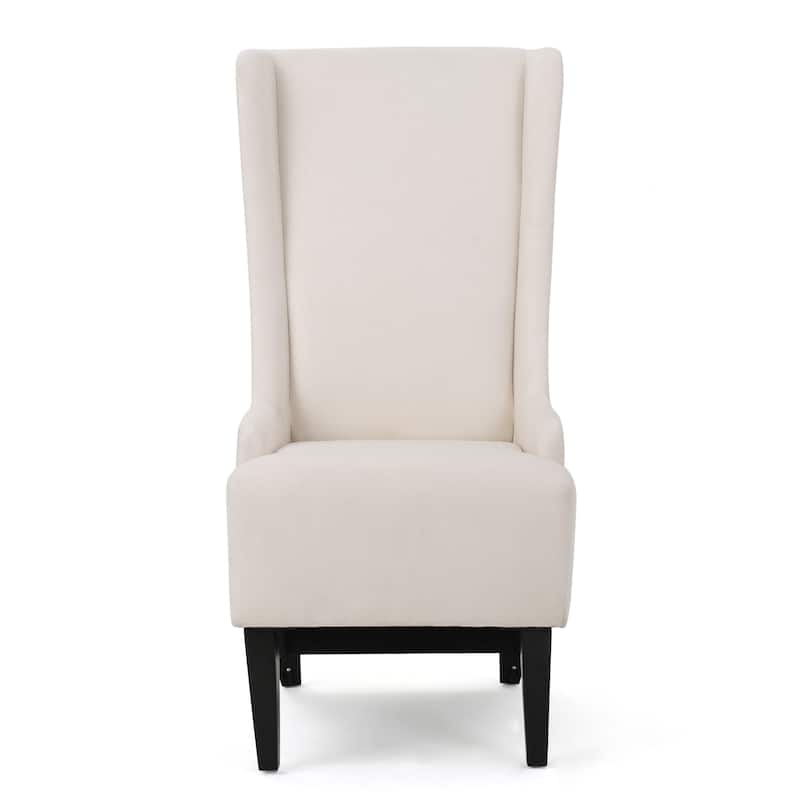 Callie High-back Fabric Dining Chair by Christopher Knight Home - 23.25" L x 28.75" W x 46.25" H