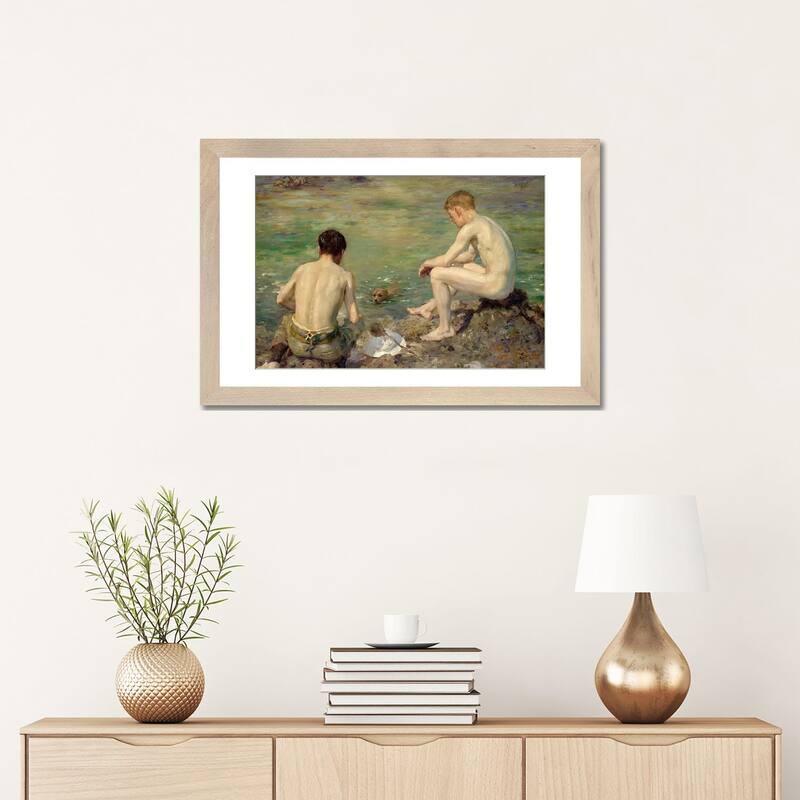 iCanvas "Three Companions" by Henry Scott Tuke