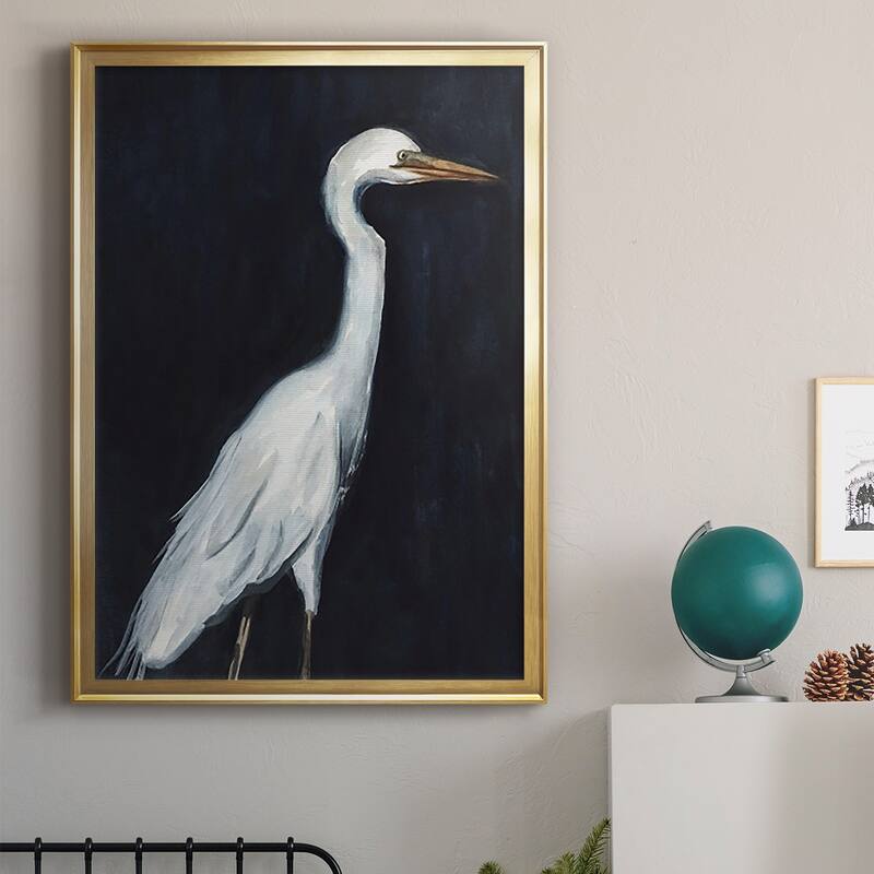 Calm Great Egret II Premium Framed Print - Ready to Hang