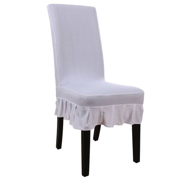Shop Stretch Spandex Short Dining Room Chair Covers On Sale Overstock 27281899