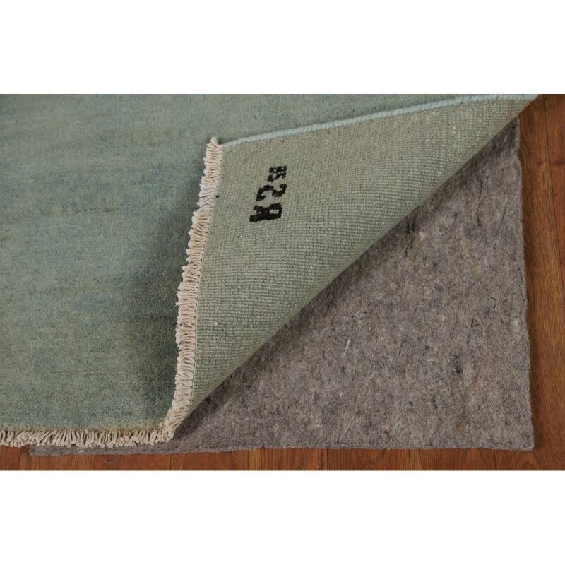 Gabbeh Modern Foyer Rug Handmade Bedroom Wool Carpet - 2'9"x 3'11"