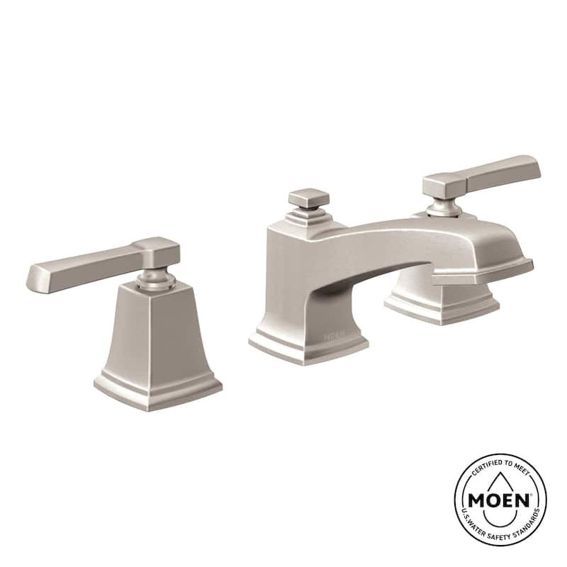 Moen TV6220 Boardwalk 1.2 GPM Widespread Bathroom Faucet with Rough-in