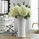 preview thumbnail 3 of 3, Uttermost Floreana Tall White Vase