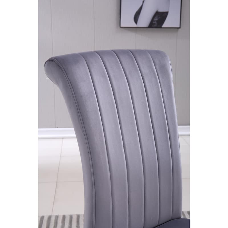 Modern Velvet Dining Chairs Set Of 2