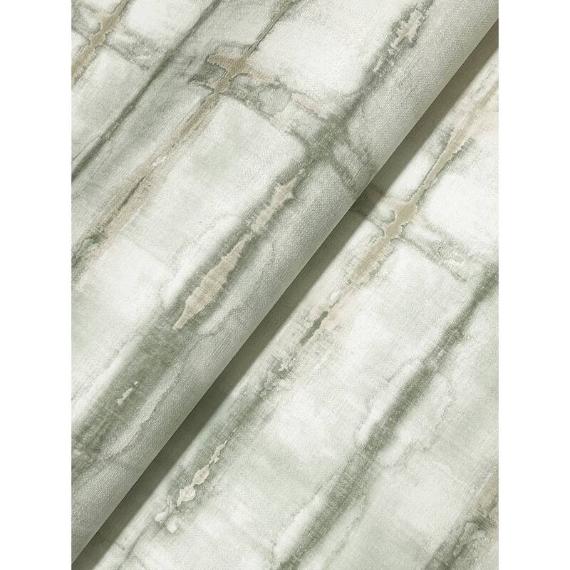 A-Street Prints Modulus Seafoam Geometric Stripe Wallpaper