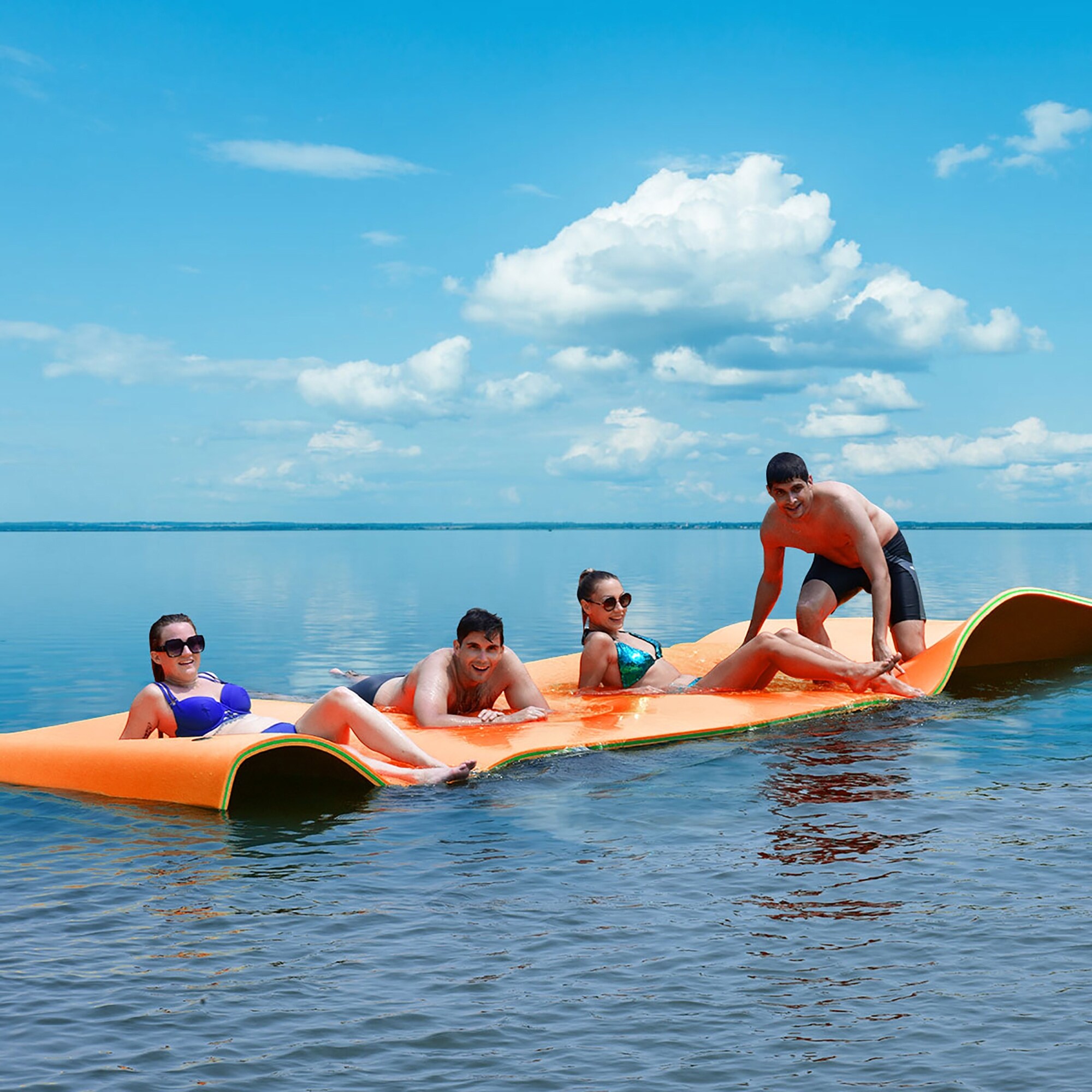 Foam store water mats