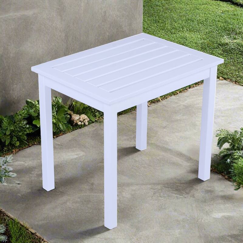 Cambridge Casual Alston Wood Outdoor Side Table