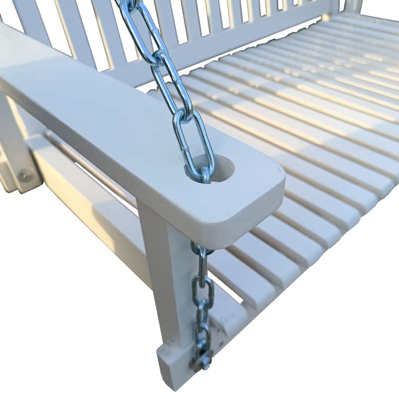 Front Porch Swing with Armrests