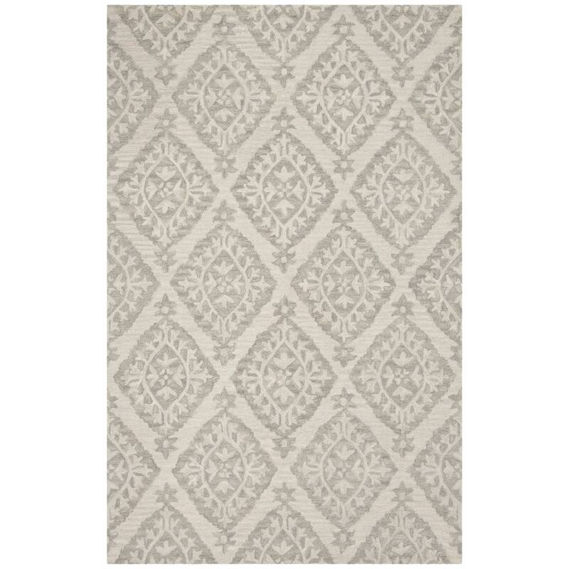 SAFAVIEH Handmade Micro-Loop Hyeong Wool Rug