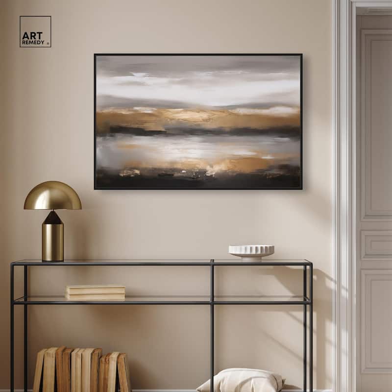 Dust and Gold Canvas by Art Remedy