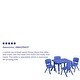 preview thumbnail 21 of 34, 24" Square Plastic Height Adjustable Activity Table Set with 2 or 4 Chairs
