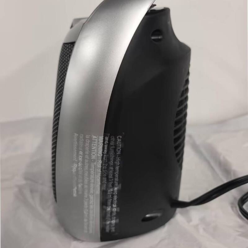 PTC Fast Heating 1500W/750W Portable Electric Space Heater for Small Space