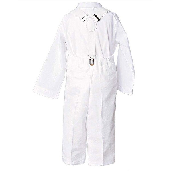 baby boy linen christening outfit